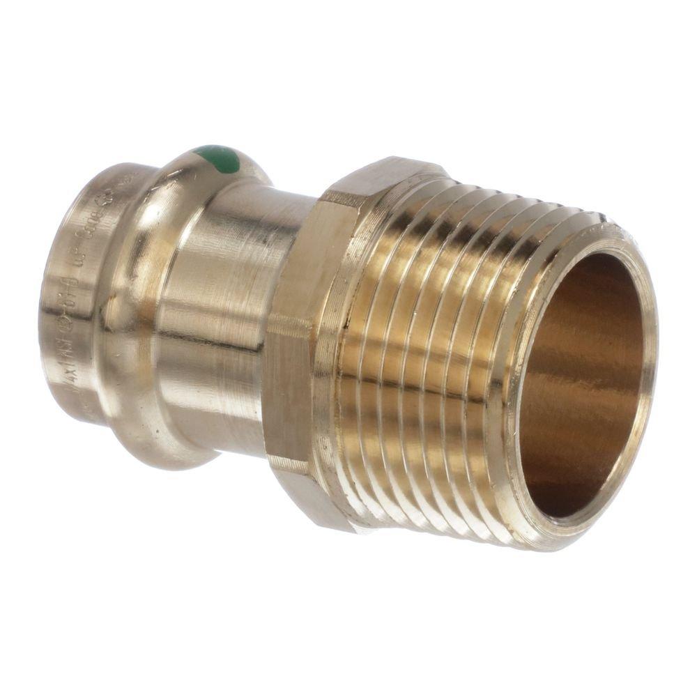 Viega Press x MNPT Bronze Reducing Adapter 