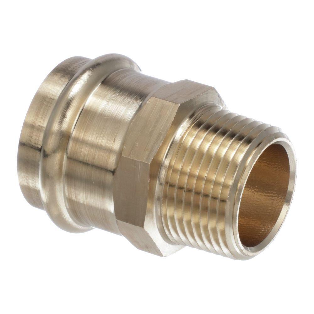 Viega Press x MNPT Bronze Reducing Adapter 