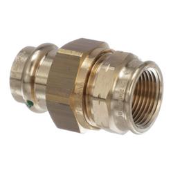 3/4 in. Press x FPT Bronze Ground Joint Union