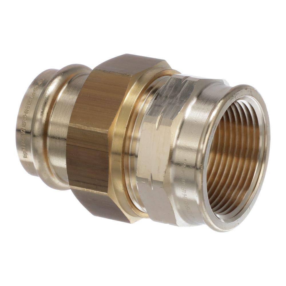 Viega Press x FPT Bronze Ground Joint Union 