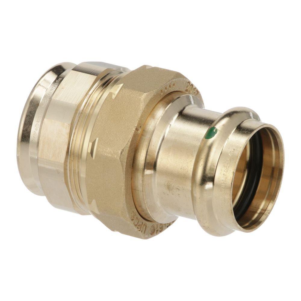 Viega Press x FPT Bronze Ground Joint Union 