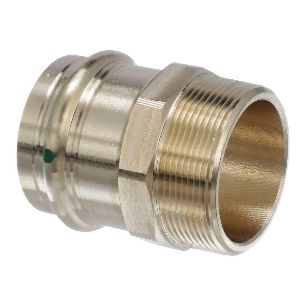 Viega ProPress® 2 in. Press x MNPT Bronze Adapter | Ferguson