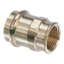 Viega Press x FPT Global Bronze Adapter with Rubber Sealing 