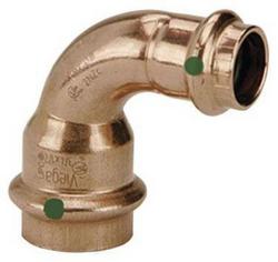 3/4 x 1/2 in. Copper Press 90° Elbow