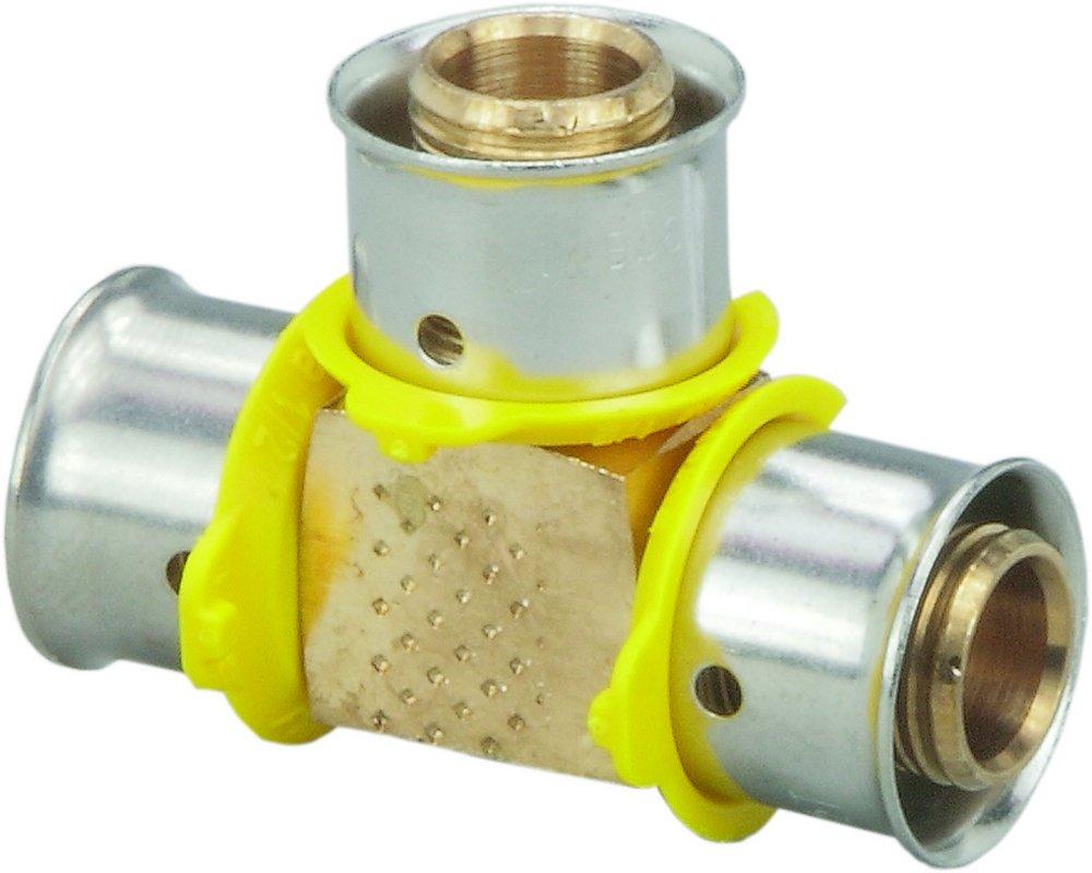 Viega Bronze PEX Press Tee 