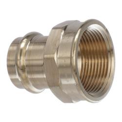 1 x 1-1/4 in. Press x FPT Bronze Adapter