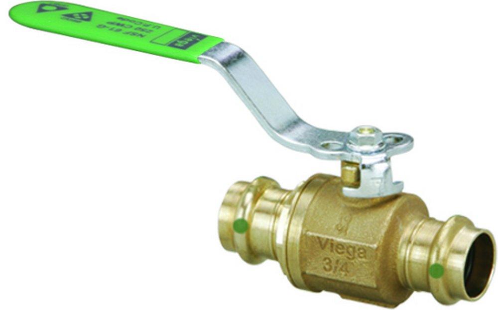 Viega Bronze Full Port Press Ball Valve 