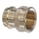Viega Press x FPT Global Bronze Adapter with Rubber Sealing 