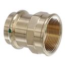 Viega Press x FPT Global Bronze Adapter with Rubber Sealing 