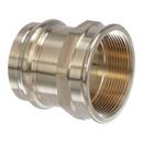 Viega Press x FPT Global Bronze Adapter with Rubber Sealing 