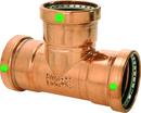 3 x 1-1/4 x 3 in. Copper Press Tee