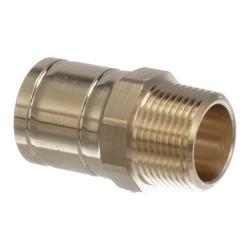 1 x 3/4 in. FTG x MPT Bronze Adapter