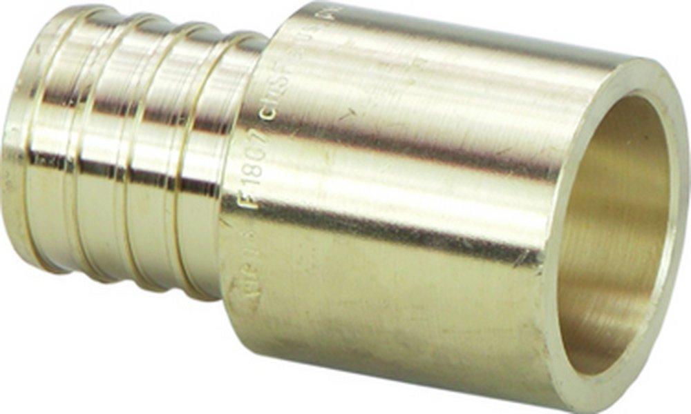 Viega Brass PEX Crimp x Female Sweat Adapter (Also Fits Male Sweat) 