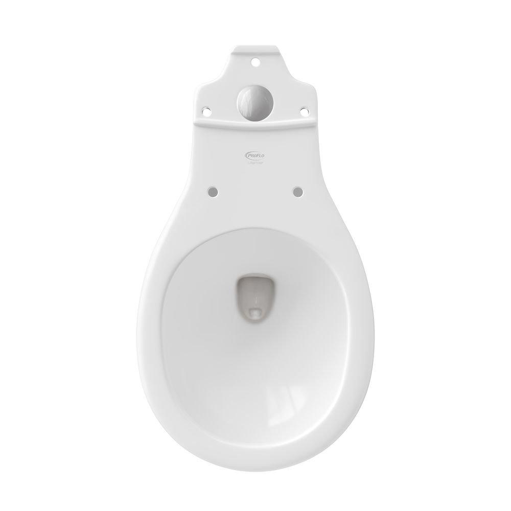PROFLO&reg; White 1.0 gpf Round Bowl Toilet 