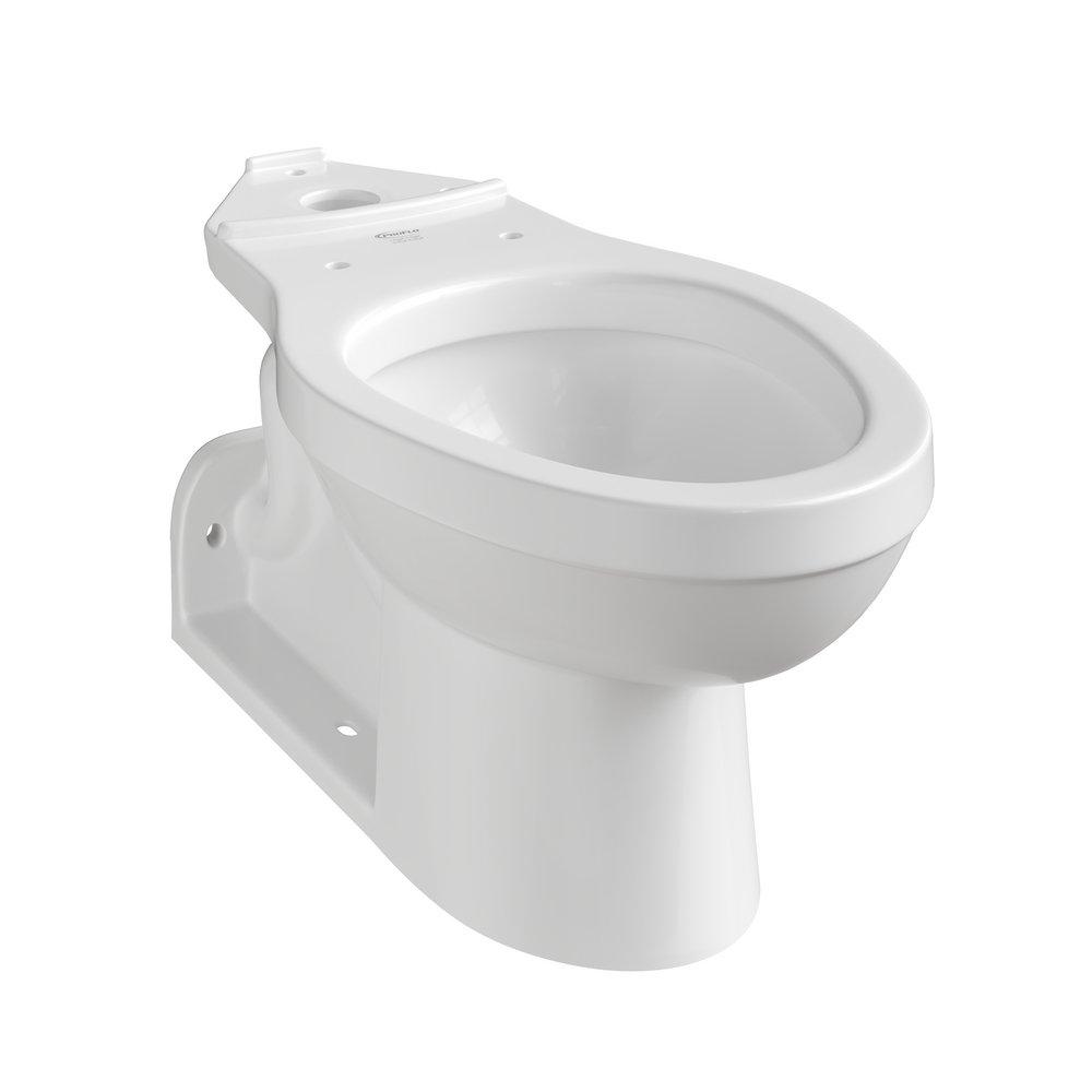 PROFLO® White 15 in. Elongated Rear Outlet Toilet Bowl 