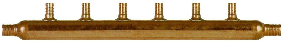 Sioux Chief Copper Male Sweat x Spin Closed Valve Manifold 