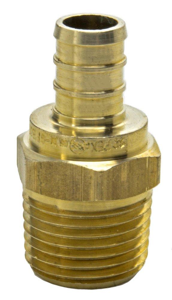 Sioux Chief Brass PEX Crimp x MPT Adapter 