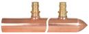 Sioux Chief Copper Male Sweat x Spin Closed Valve Manifold 