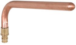 1/2 x 8 in. PEX Expansion x Elbow Stub End Copper Elbow Stub Out