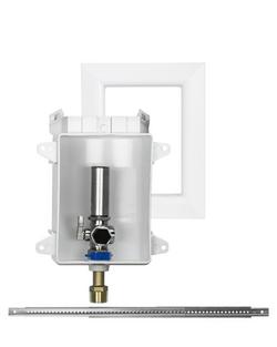 Single 3/8 in. Outlet Toilet/Dishwasher MIP/Sweat Supply Box with Water Hammer Arrestor