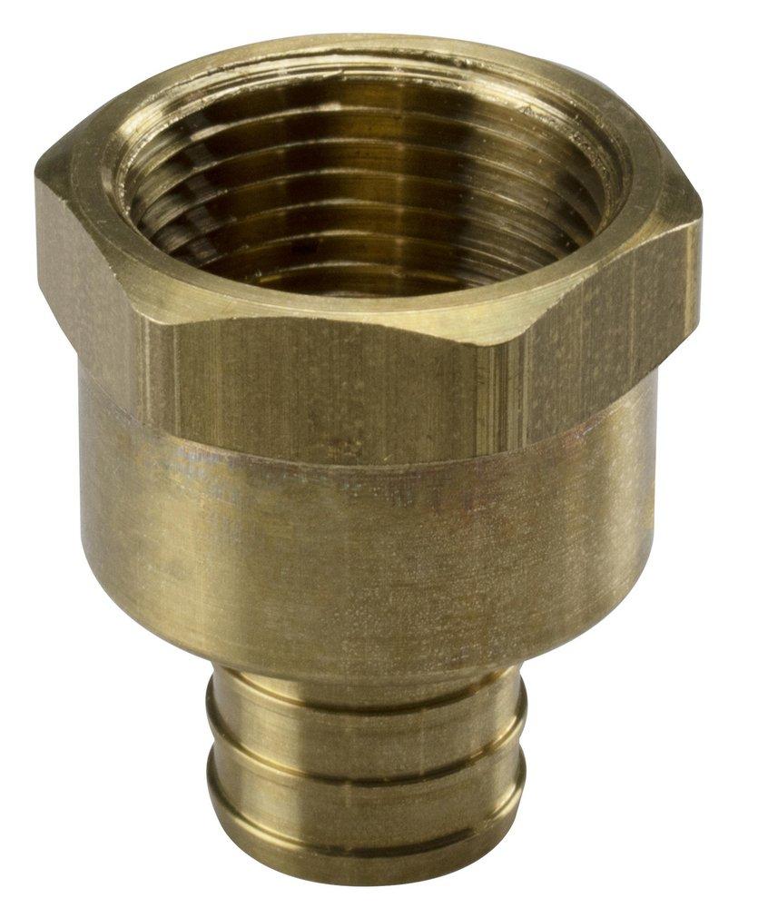 Sioux Chief Brass PEX Crimp x FPT Adapter 