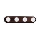 Kichler Lighting Tannery Bronze 4-Light Bath Strip Light 