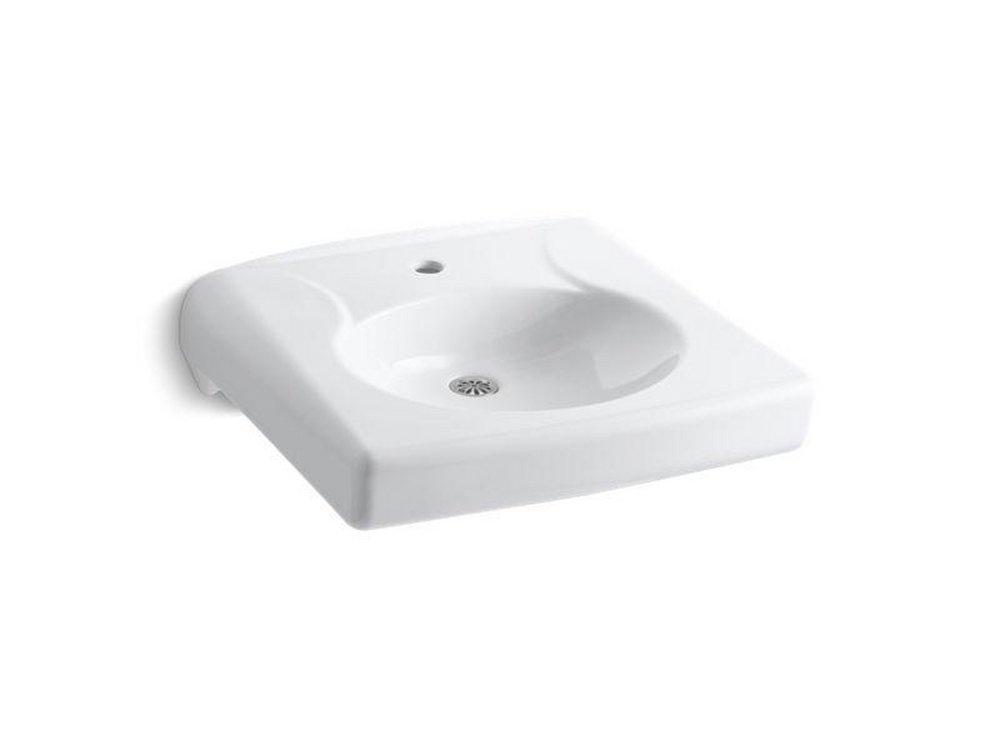 KOHLER White Wall Mount Bathroom Sink 