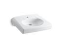 21-15/16 x 19-3/4 in. Oval Wall Mount Bathroom Sink in White