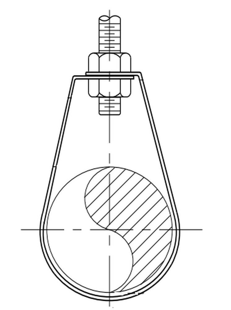 Carpenter & Paterson Carbon Steel Band Hanger 