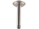 Pfister Brushed Nickel 6 x 1/2 x 1-1/2 in. NPT Brass Ceiling Mount Shower Arm and Flange 