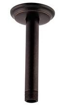 6 in. Ceiling Mount Shower Arm Kit in Rustic Bronze
