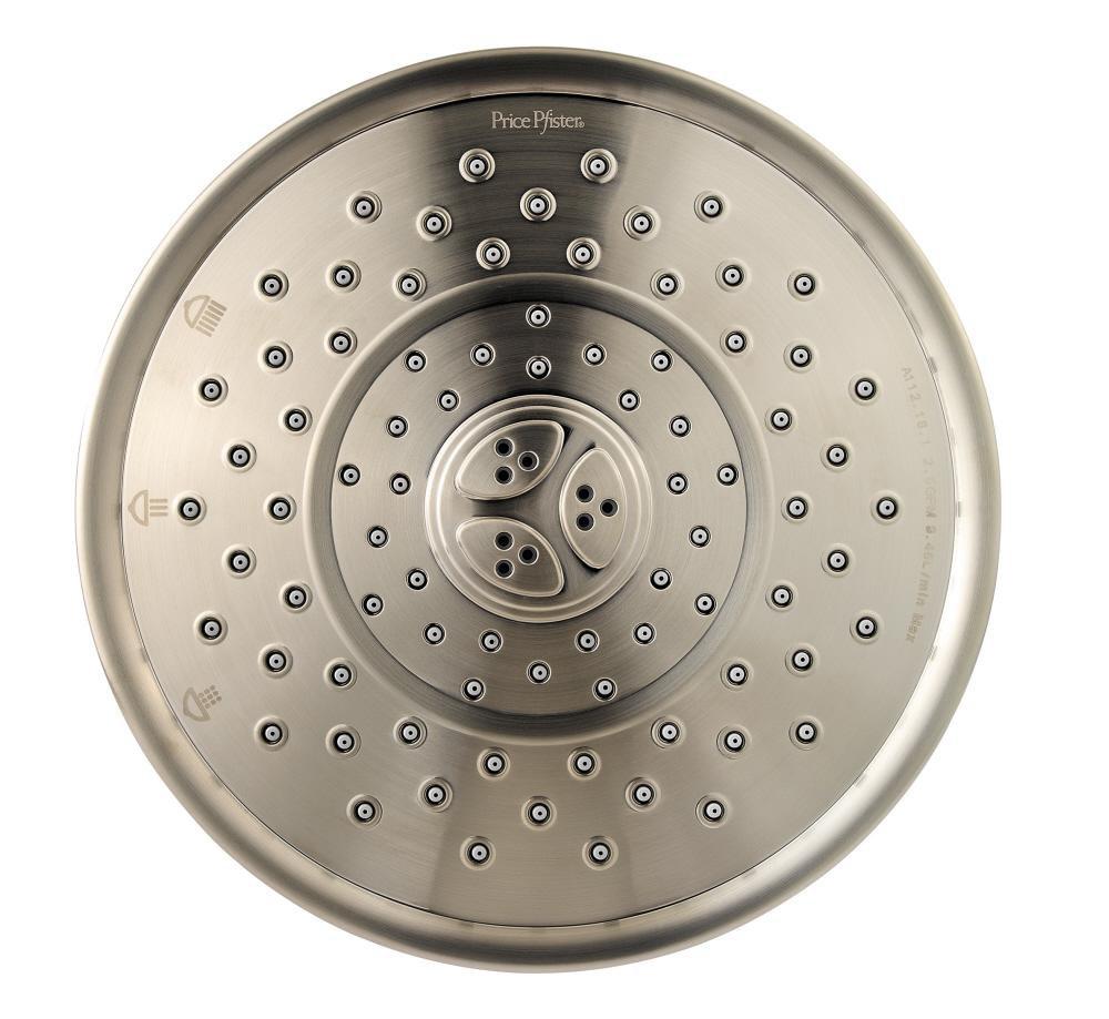 Pfister Polished Chrome Single Function Rain Showerhead 