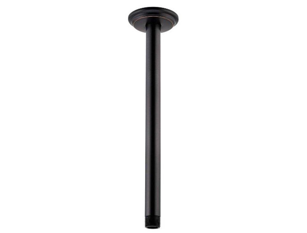 Pfister Tuscan Bronze 12 x 1/2 x 1-1/2 in. NPT Brass Ceiling Mount Shower Arm and Flange 