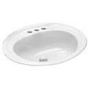 20 x 17 in. Drop-in Basin in Biscuit