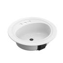 PROFLO&reg; White Drop-in Basin 