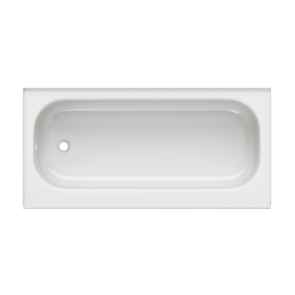 PROFLO&reg; White 60 x 30 in. Alcove Bathtub with Right-Hand Drain 
