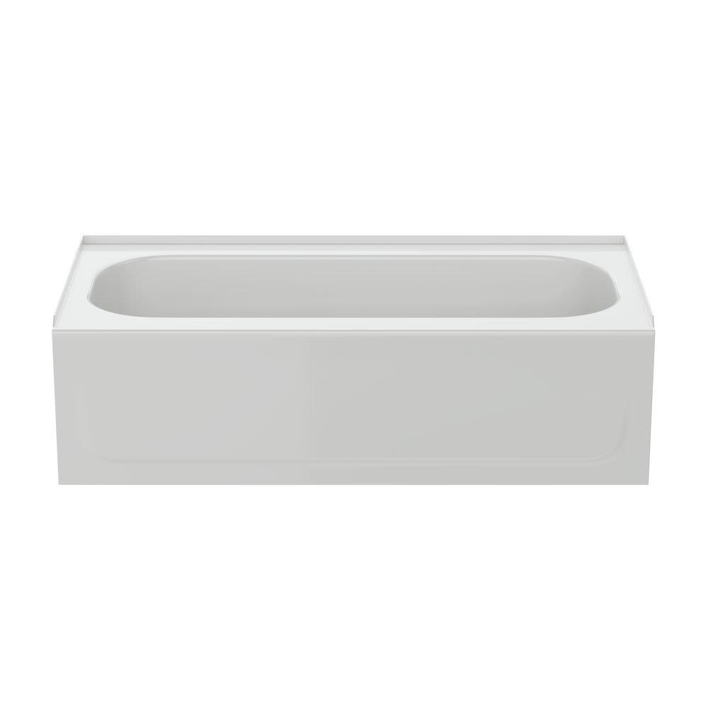 PROFLO&reg; White 60 x 30 in. Alcove Bathtub with Right-Hand Drain 