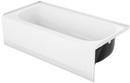 PROFLO&reg; Bone 60 x 30 in. Alcove Bathtub with Right-Hand Drain 