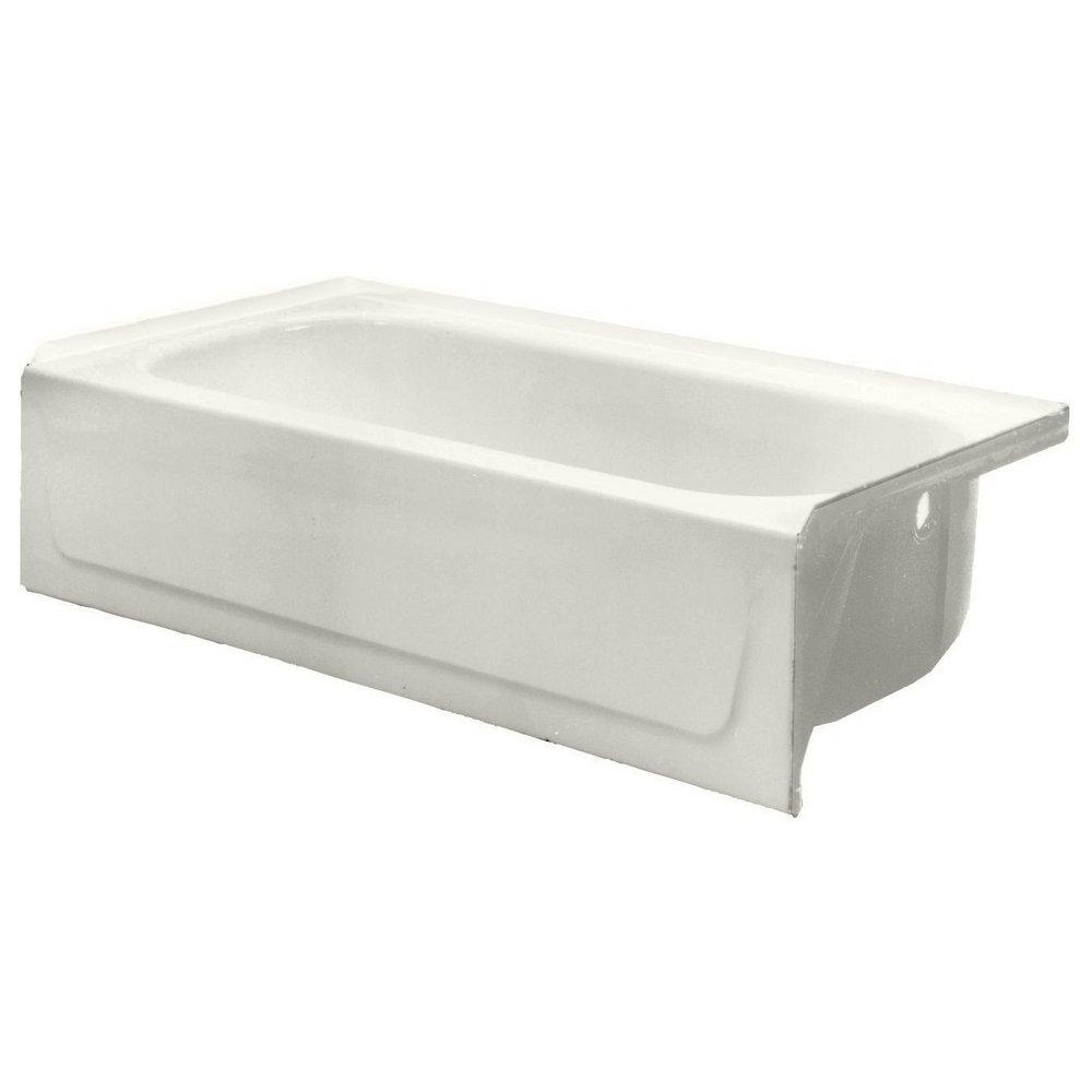 PROFLO&reg; Biscuit 60 x 30 in. Soaker Alcove Bathtub Right Drain 