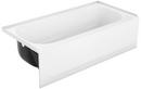 PROFLO&reg; Bone 60 x 30 in. Alcove Bathtub with Left-Hand Drain 