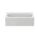 PROFLO&reg; White 54 x 30 in. Soaker Alcove Bathtub Right Drain 