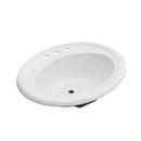 PROFLO&reg; White Drop-in Basin 