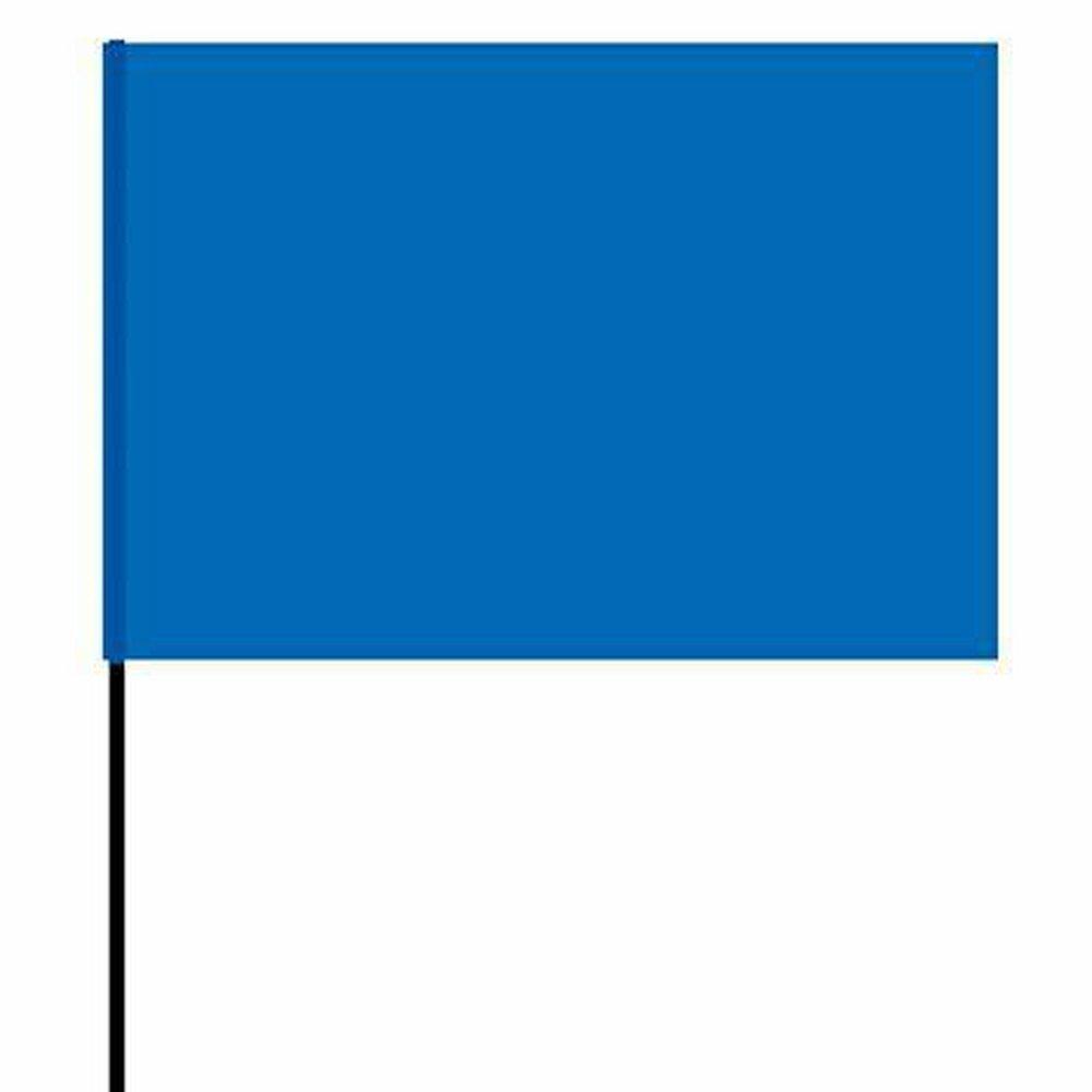 Pro-Pak Industries Blue Marking Wire Flag 