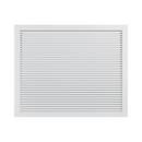 PROSELECT&reg; White 12 in. Filter Grille in White Aluminum 