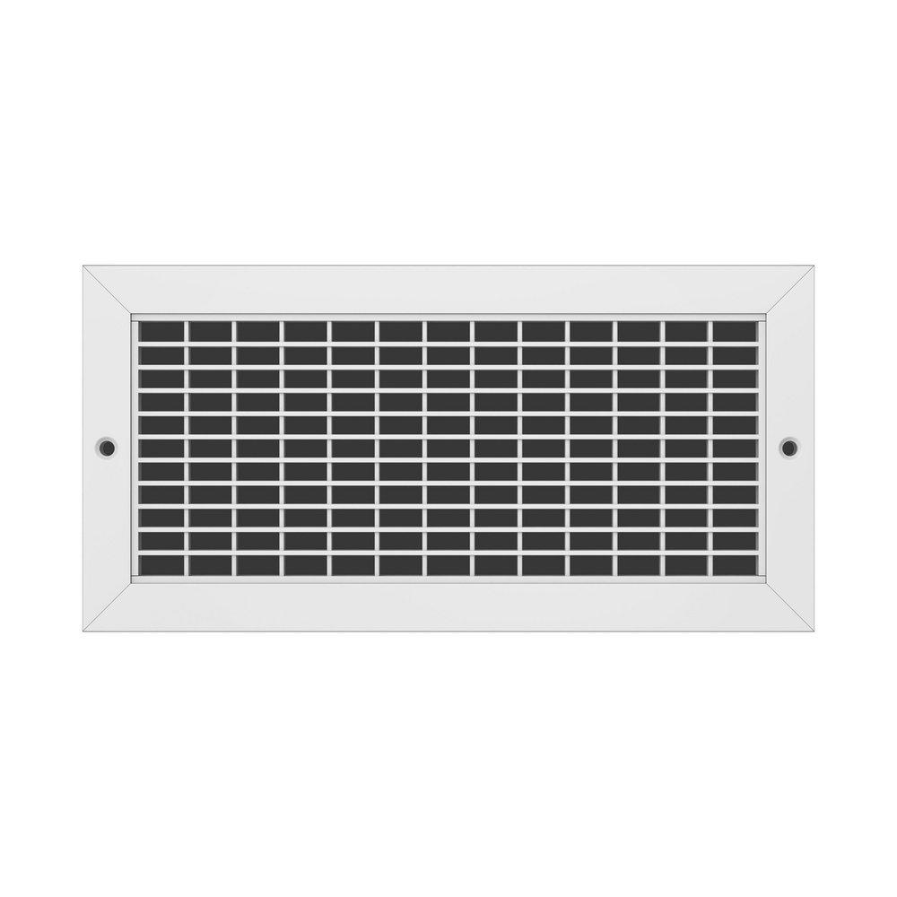 PROSELECT&reg; White 12 in. Aluminum Supply Register in White 