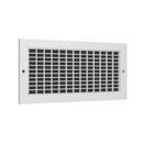 PROSELECT&reg; White 12 in. Aluminum Supply Register in White 