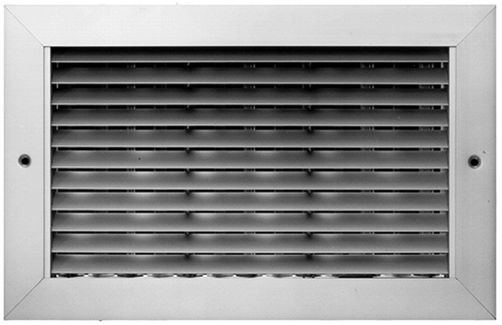 PROSELECT&reg; White 36 in. Aluminum Return Grille with Horizontal Blade 