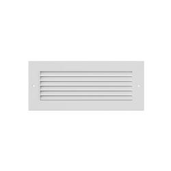 14 x 6 in. Aluminum Return Grille with Horizontal Blade