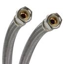 3/8 x 20 in. Braided Stainless Sink Flexible Water Connector