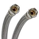 Fluidmaster Stainless Steel 3/8 in. Braided Stainless Sink Flexible Water Connector 